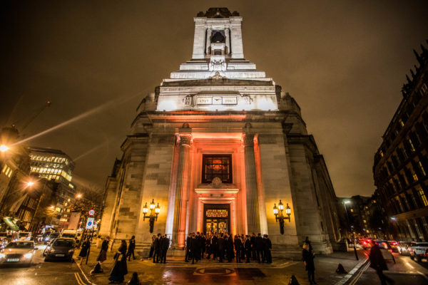 Exterior of Freemasons' Hall Venue