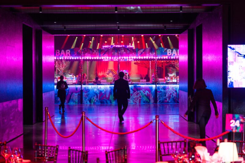 Christmas Party Bar and man Magazine London Story Events