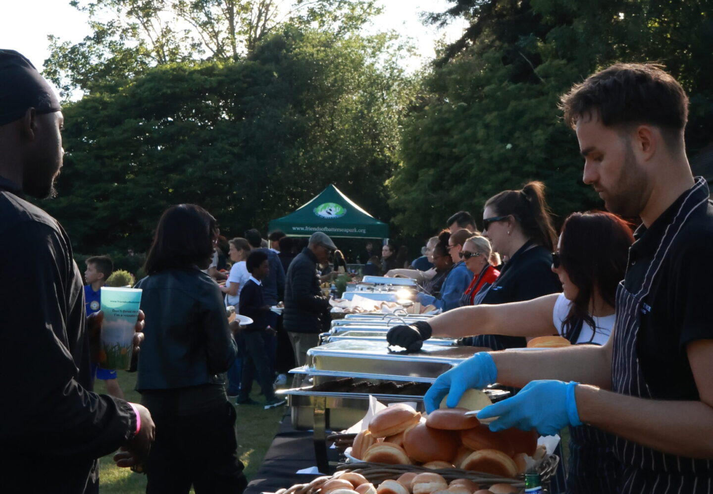 battersea park, friends of battersea park bbq, wandsworth council, smart group